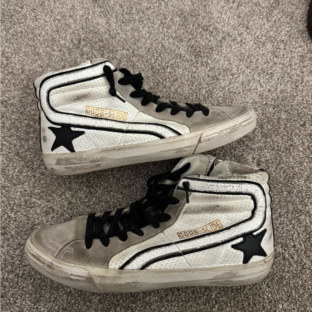 Golden Goose Slide High-Top Sneakers